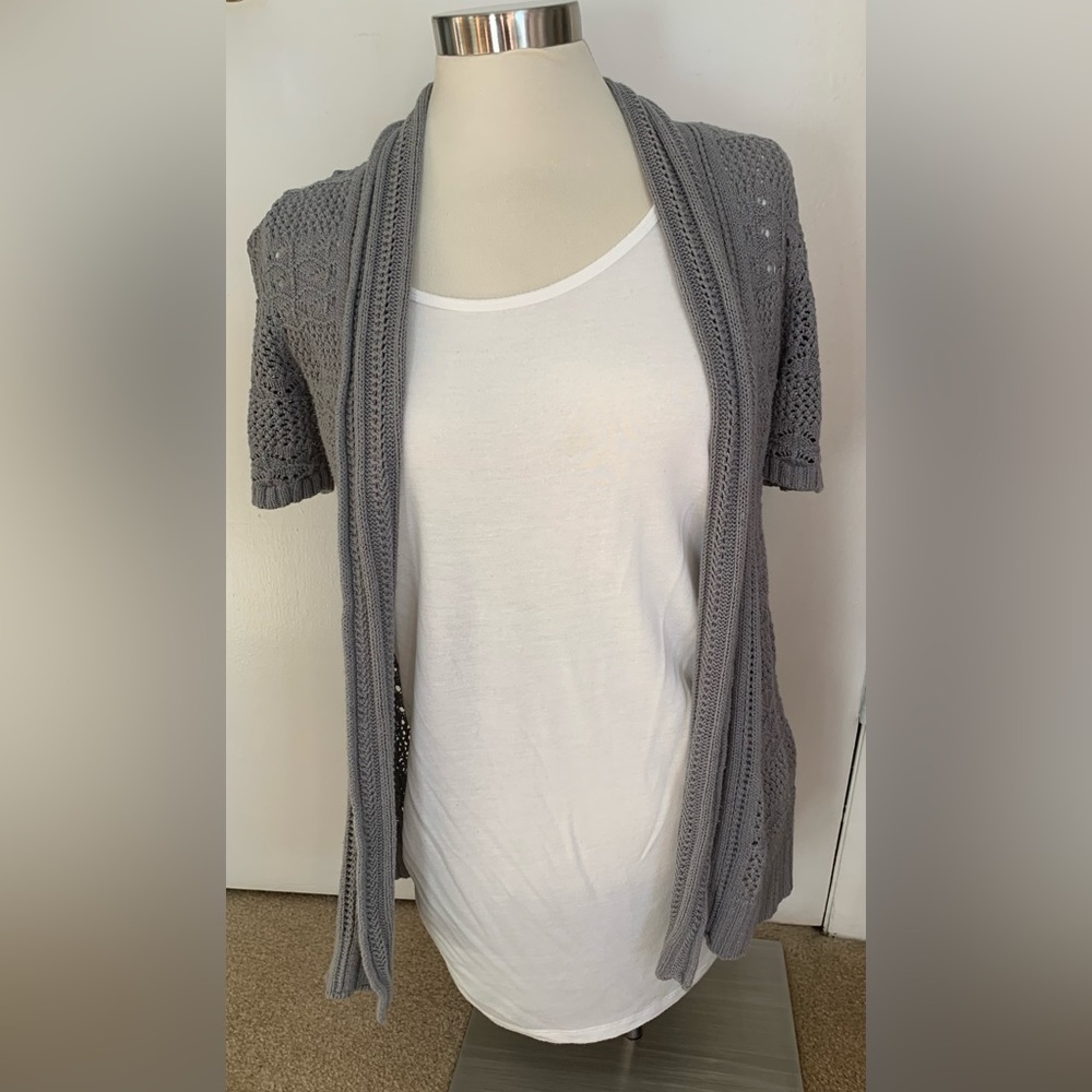 Merona Cardigan - Medium - Gray